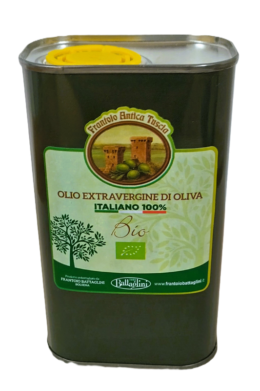 Biologische Extra Vergine Tuscia - Blik 500 ml