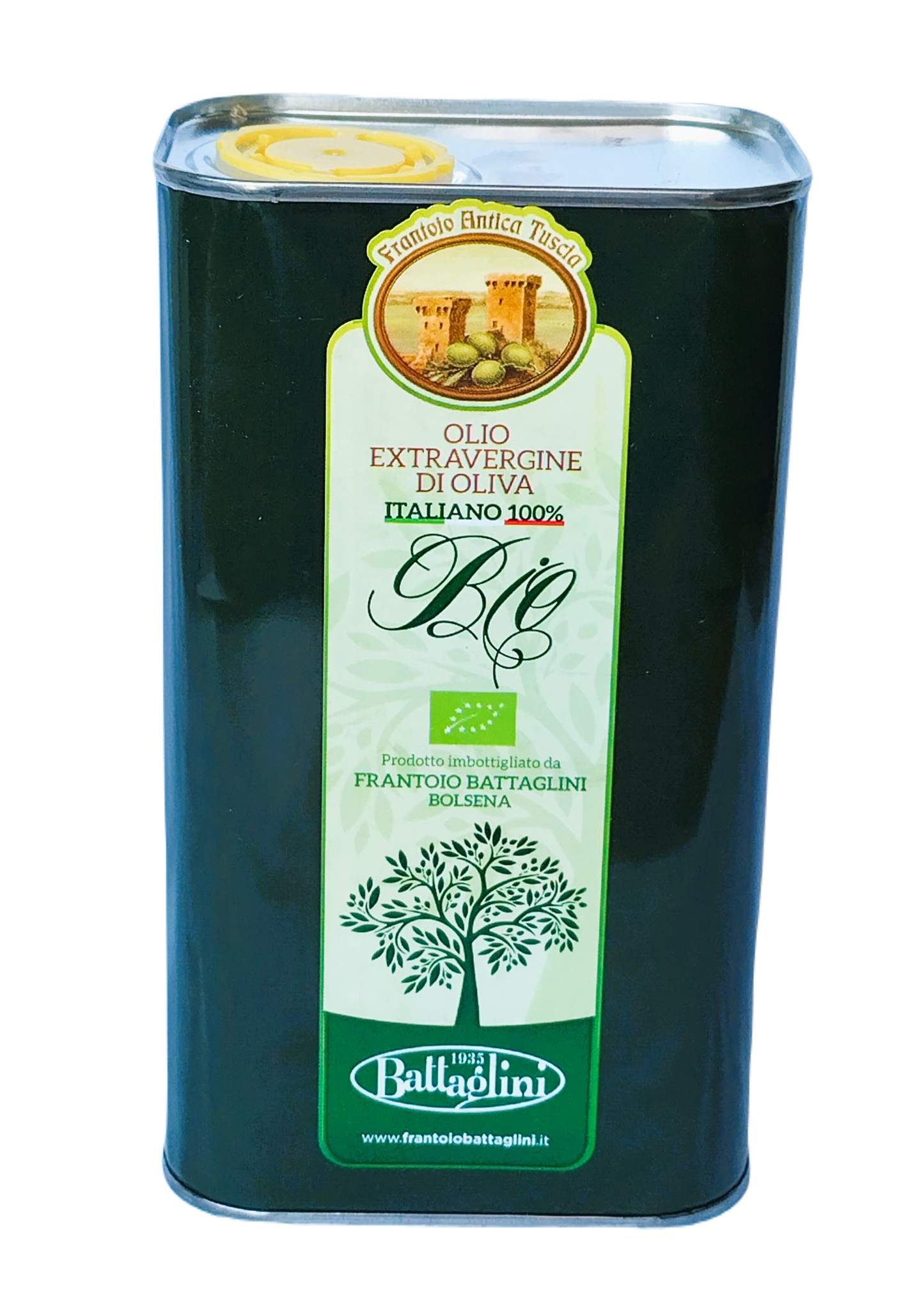 Biologische Extra Vergine Tuscia - Blik 1 liter