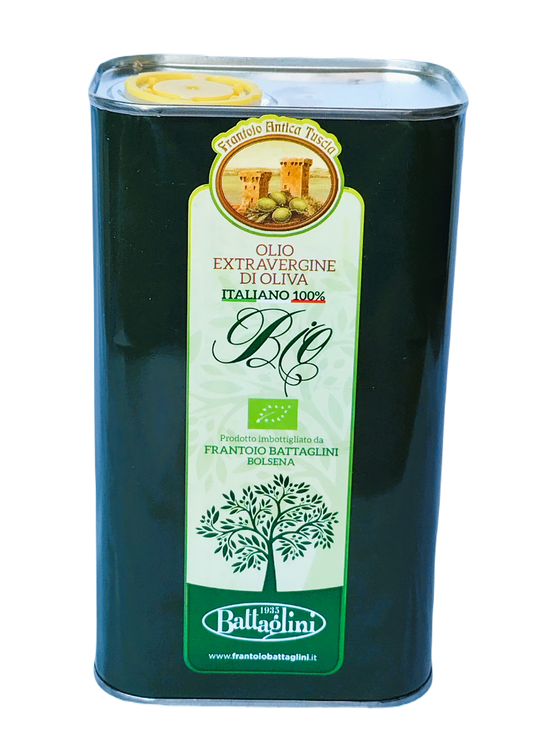 Biologische Extra Vergine Tuscia - Blik 1 liter