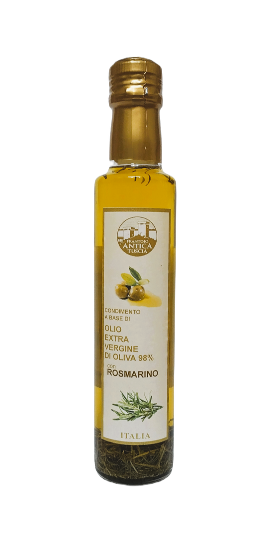 Olijfolie Extra Vergine + Rosmarino - Fles 250 ml
