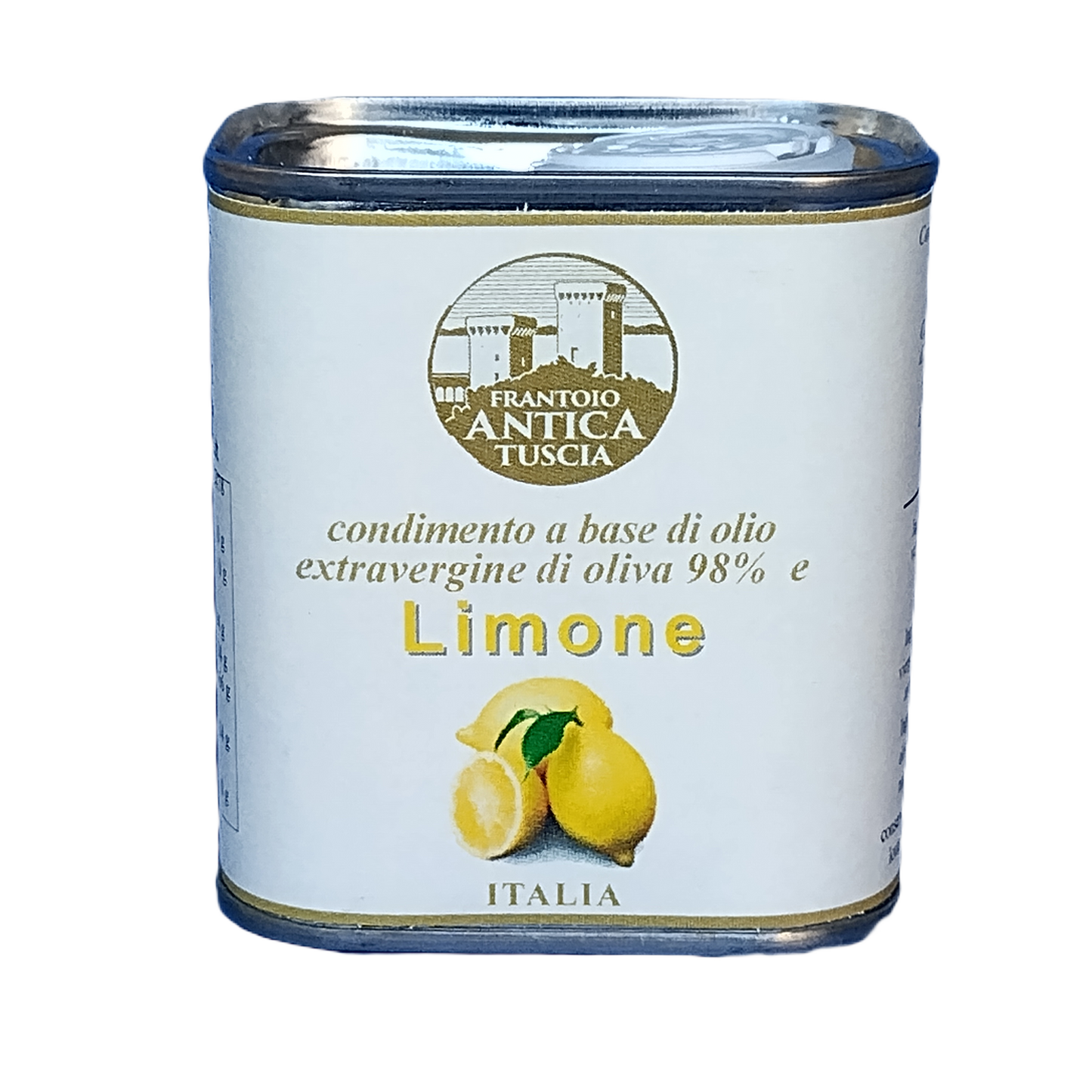 Olijfolie Extra Vergine + Limone - Blik 150 ml