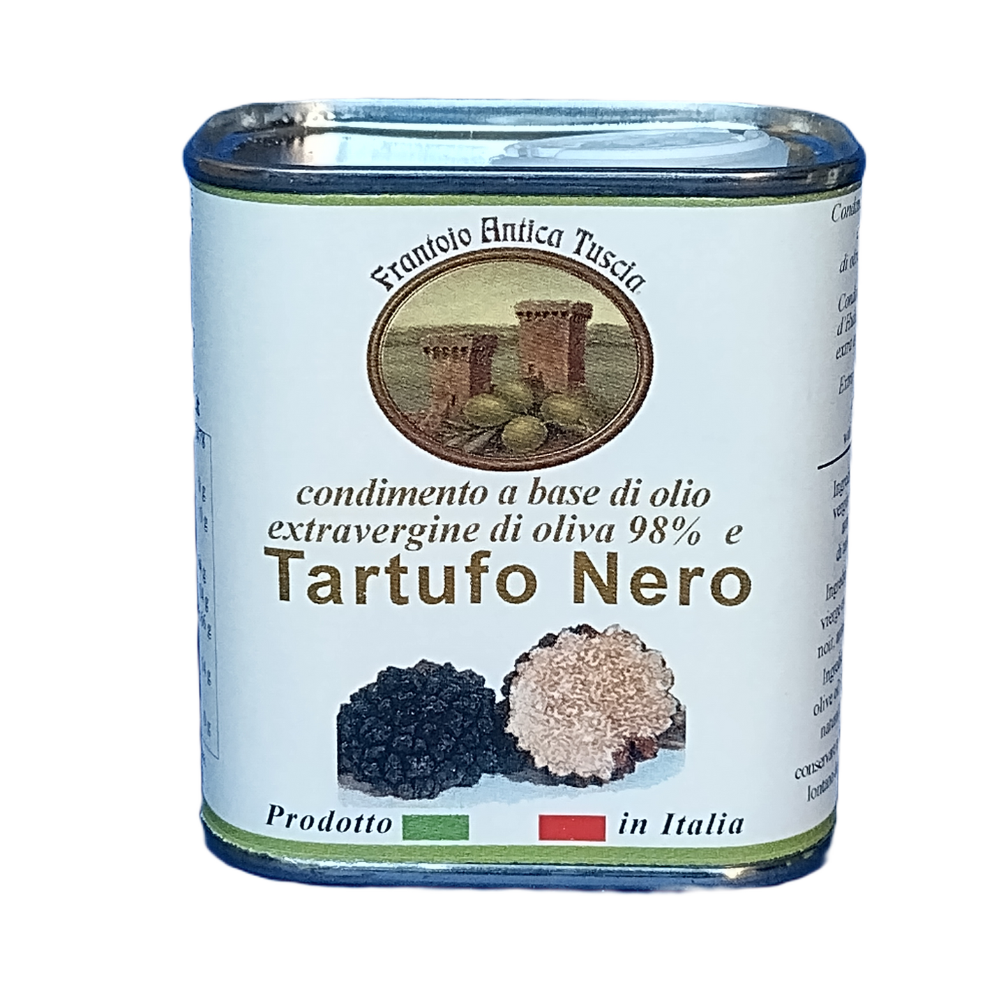 Olijfolie Extra Vergine + Tartufo Nero - Blik 150 ml